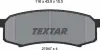 Задні тормозні (гальмівні) колодки Textar 2194701 (фото 5)
