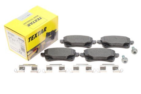 Задні тормозні (гальмівні) колодки textar 2210301