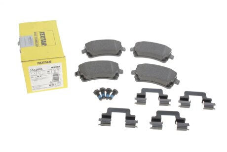 Задні тормозні (гальмівні) колодки textar 2332601 на Ауди А4 б6