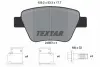 Задні тормозні (гальмівні) колодки Textar 2456301 (фото 1)