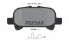 Задние тормозные колодки textar 2483501