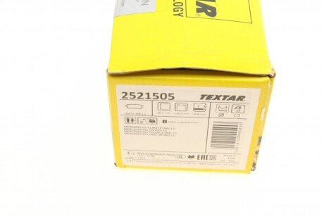 Задние тормозные колодки textar 2521505