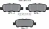 Задние тормозные колодки textar 2577801
