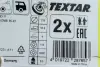 Задний тормозной диск textar 92032703