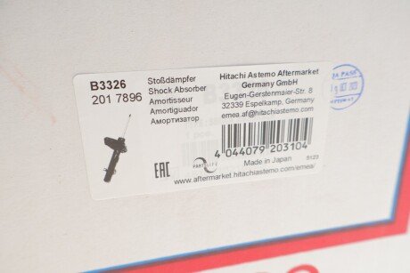 АМОРТИЗАТОР tokico B3326
