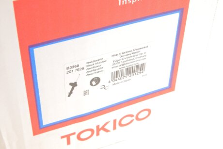 Передний амортизатор (стойка) tokico B3260