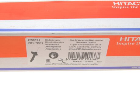 Задній амортизатор (стойка) tokico E20021