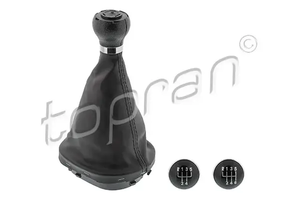 Ручки важеля перемикання передач VW CADDY III, CADDY III/MINIVAN, TOURAN FURGON/MINIVAN/NADWOZIE WIELKOPRZESTRZENNE (MPV) 02.03-05.15 Topran (Hans Pries) 115892 (фото 1)