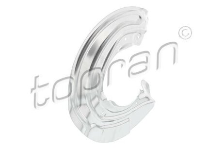 Захисний кожух (пильовик) гальмівного диска topran (Hans Pries) 504404