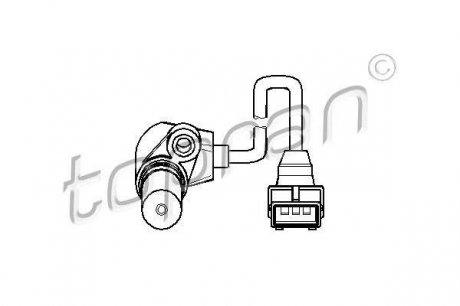 Датчик обертів колінвалу topran (Hans Pries) 205 887
