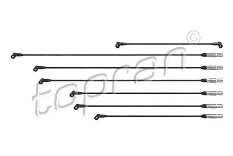 Високовольтні провода для свічок запалювання topran (Hans Pries) 107251