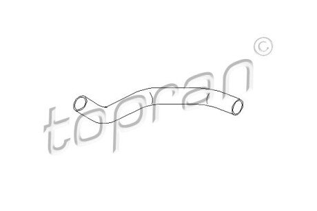 Патрубок вентиляції topran (Hans Pries) 721793