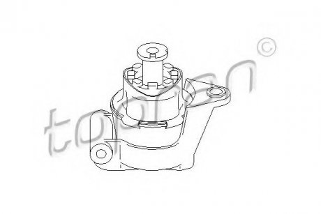 Подушка (опора) двигателя topran (Hans Pries) 205613