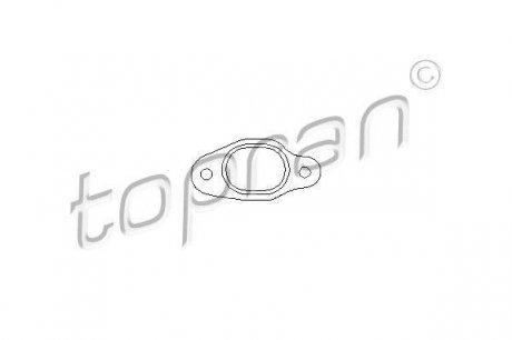Прокладка выпускного коллектора topran (Hans Pries) 100318