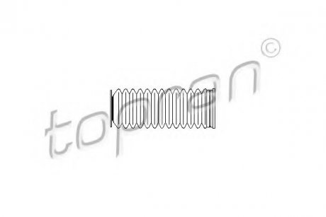 Пильовик рульової рейки (тяги) topran (Hans Pries) 722820