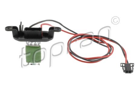 Резистор вентилятора topran (Hans Pries) 702818