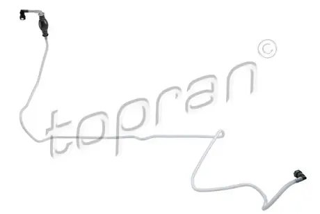 Шланг гальмівний передній Topran (Hans Pries) 702139