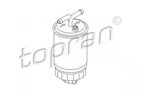 Топливный фильтр topran (Hans Pries) 102731