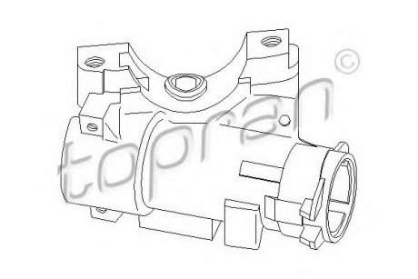 Замок вала рульового колеса topran (Hans Pries) 110824