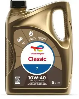 Моторна олива Total Classic 7 10W-40, 5л TOTAL 213691