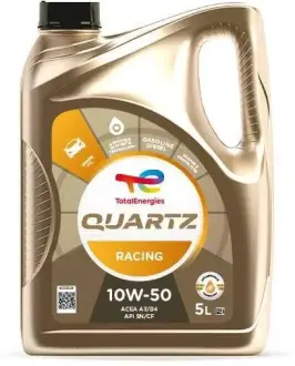 Моторна олива Total Quartz Racing 10W-50, 5л TOTAL 213699