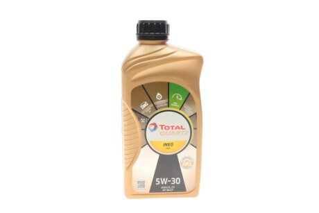 Масло моторное Quartz Ineo MDC 5W-30 (1 л) total 214030 на Пежо 107