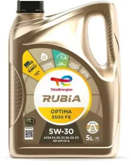 Олива моторна Total RUBIA OPTIMA 3500 FE 5W-30 5л TOTAL 228208