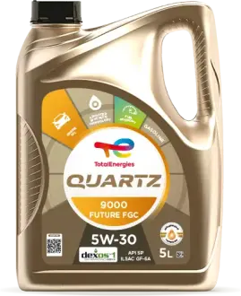 Олива моторна QUARTZ 9000 FUTURE FGC 5W-30 5л TOTAL 228412