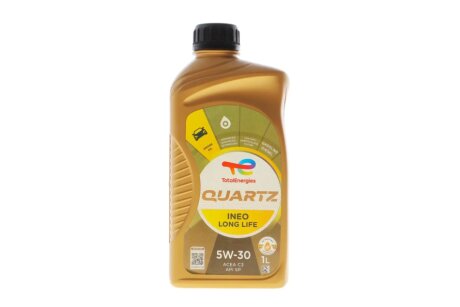 Олива моторна Quartz Ineo Longlife 5W-30 (1 Liter) total 233960