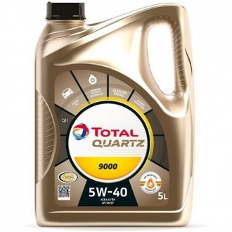 Олива моторна QUARTZ 9000 5W-40 5л total 173574