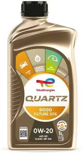 Олива моторна QUARTZ 9000 FUTURE GF6 0W-20 1л TOTAL 223758