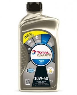 Олива моторна QUARTZ DIESEL 7000 10W-40 1л total 203708