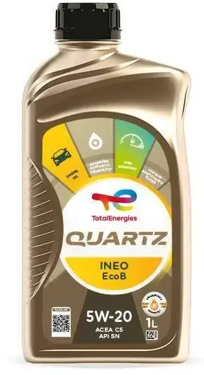 Олива моторна QUARTZ INEO ECOB 5W-20 1л TOTAL 213978