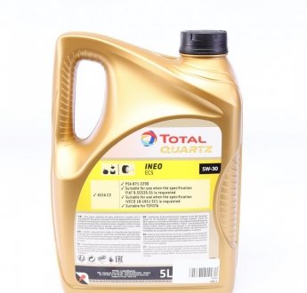 Олива моторна QUARTZ INEO ECS 5W-30 5л total 213683