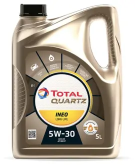 Олива моторна QUARTZ INEO LONGLIFE 5W-30 5л TOTAL 213819