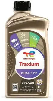Олива трансмісійна TRANSM. DUAL 9 FE 75W-90 1л TOTAL 214145
