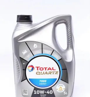 Total Quartz 7000 Energy 10W-40 TOTAL 214114 Хонда Аккорд 8