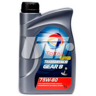 (Заміна Total BV Manual)Трансмісійне мастило мінеральне Transmission Gear 8 75W-80 1L TOTAL 201278
