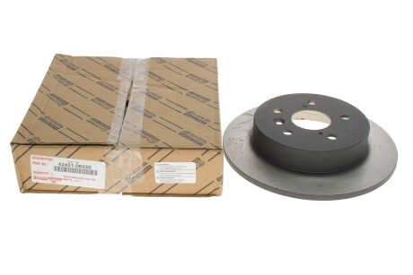 Диск гальмівний задній toyota 4243106220