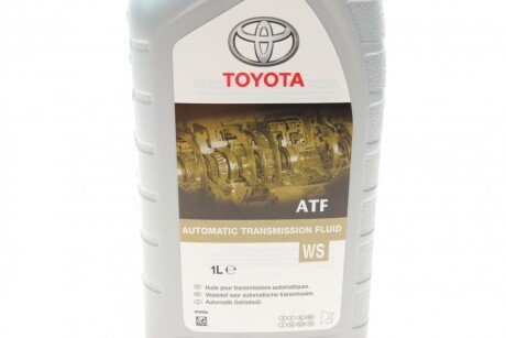 Масло трансмісійне АКПП ATF WS 1L 04- toyota 0888681210