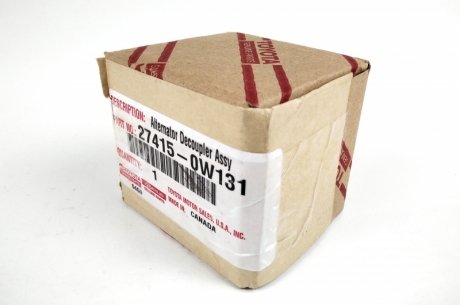 Обгонная муфта генератора toyota 274150W131