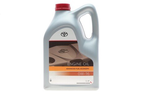 Олива моторна 0W16 (5 Liter) toyota 0888086164 на Субару Аутбек