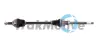 PEUGEOT Напіввісь передня права EXPERT 1.6 BlueHDi 115 16- TRAKMOTIVE 301602