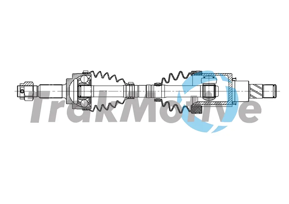 NISSAN Напіввісь передн. лів. MICRA IV (K13K, K13KK) 1.2 10-20 TRAKMOTIVE 30-2033