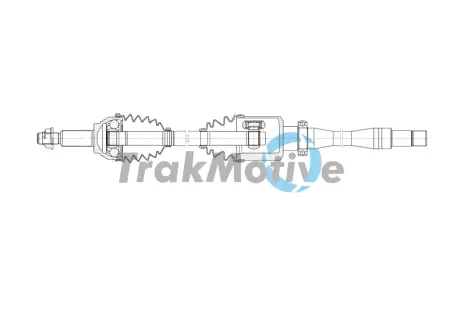 FORD Напіввісь передн. прав. TRANSIT V363 (FCD, FDD) 2.2 TDCi 13-18, TOURNEO CUSTOM V362 (F3) 2.0 EcoBlue 15-23 TRAKMOTIVE 302042 Форд Transit