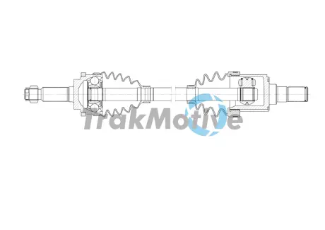 KIA Напіввісь передн. прав. PICANTO II (TA) 1.2 11-17 TRAKMOTIVE 302051