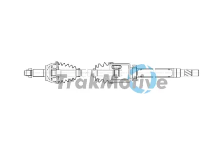 LAND ROVER Напіввісь передн. прав. RANGE ROVER EVOQUE (L538) 2.2 D 11-19 TRAKMOTIVE 302065 Рендж (ленд) ровер Эвок