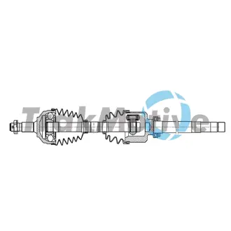 CITROEN Напіввісь передн. прав. JUMPY III 2.0 BlueHDi 120 16-, PEUGEOT EXPERT 2.0 BlueHDi 120 16- TRAKMOTIVE 302111 Ситроен Джампи