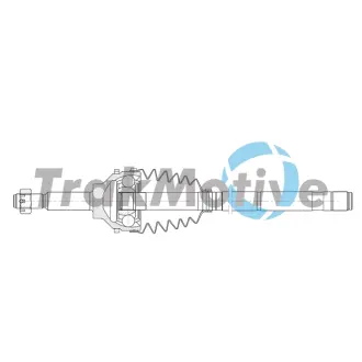 FORD Напіввісь передн. прав. TRANSIT 2.2 TDCi 11-14 TRAKMOTIVE 302116 Форд Transit