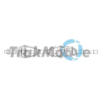 CITROEN Напіввісь передн. прав. BERLINGO 1.5 BlueHDi 75 18-, PEUGEOT 308 II 1.2 VTi 72 13-21, OPEL COMBO E Tour / Life (K9) 1.5 18- TRAKMOTIVE 302118